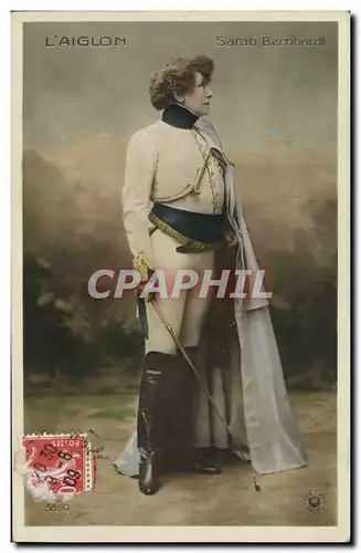 Ansichtskarte AK Femme Theatre Sarah Bernhardt Aiglon Napoleon