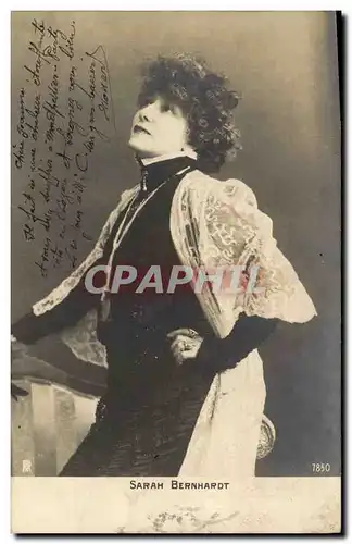 Ansichtskarte AK Femme Theatre Sarah Bernhardt