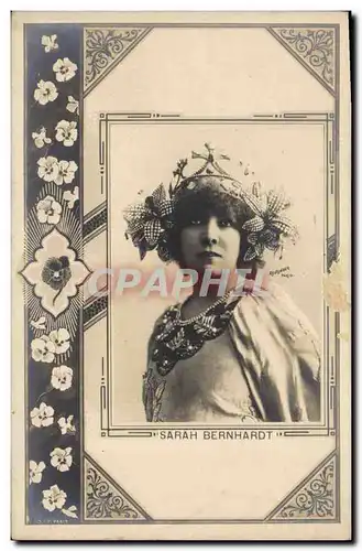 Ansichtskarte AK Femme Theatre Sarah Bernhardt