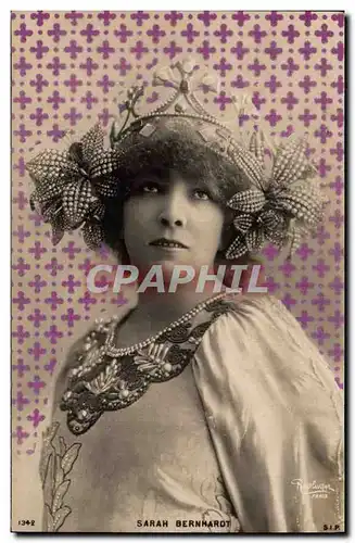 Ansichtskarte AK Femme Theatre Sarah Bernhardt