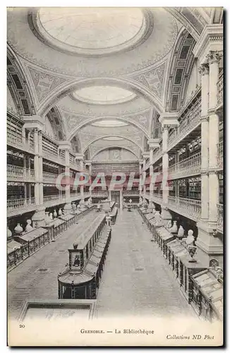 Cartes postales Bibliotheque Grenoble