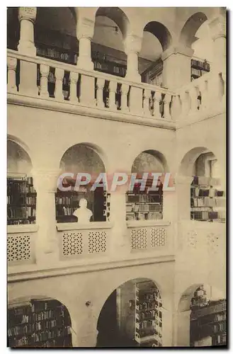 Cartes postales Bibliotheque Clervaux Abbaye St Maurice