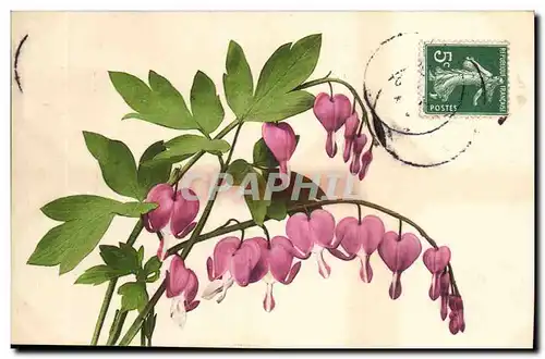 Cartes postales Fantaisie Fleurs