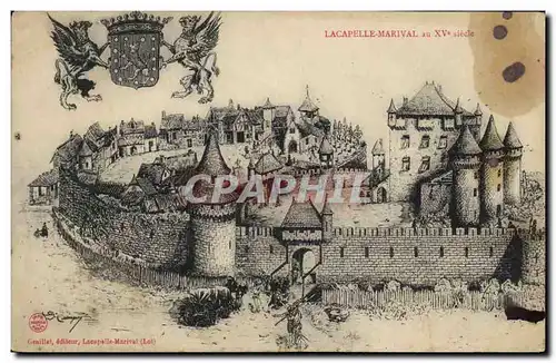 Cartes postales Lacapelle Marival au 15eme