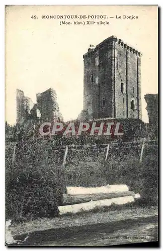 Cartes postales Moncontour de Poitou Le donhon