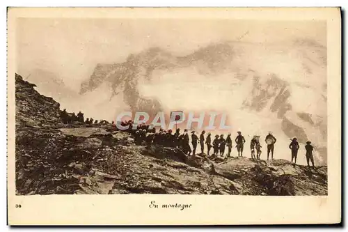 Ansichtskarte AK Militaria Chasseurs alpins Le Chantier Oeuvre sociale Rue de Bercy Paris Nos colinies de vacance