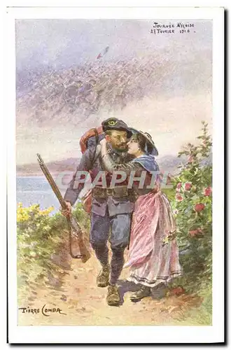 Cartes postales Militaria Chasseurs alpins