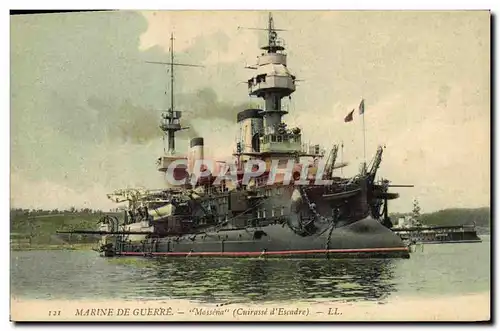 Cartes postales Bateau Massena Cuirasse d'escadre