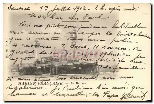 Cartes postales Bateau Le Marceau
