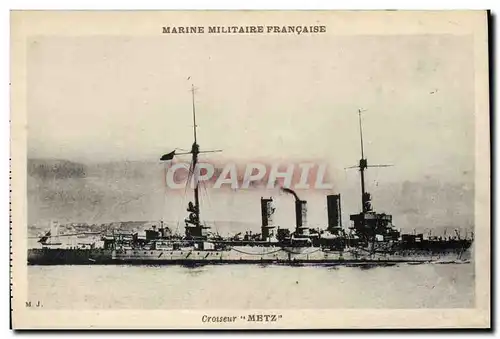 Cartes postales Bateau Croiseur Met