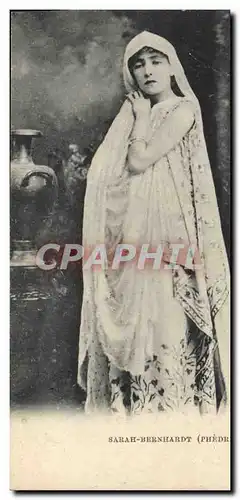 Cartes postales Femme Theatre Sarah Bernhardt Phedre