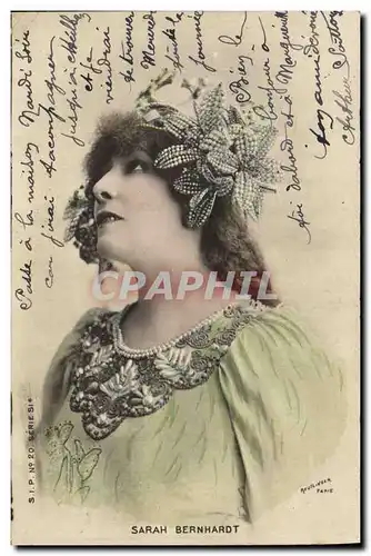 Ansichtskarte AK Femme Theatre Sarah Bernhardt