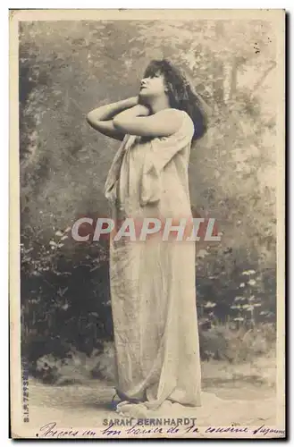 Ansichtskarte AK Femme Theatre Sarah Bernhardt