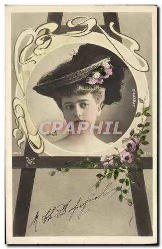 Cartes postales Femme Theatre D&#39Aubray