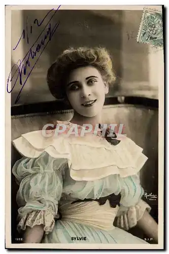 Cartes postales Femme Theatre Sylvie