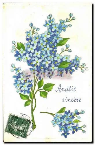 Cartes postales Fantaisie Fleurs