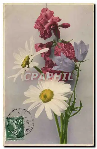 Cartes postales Fantaisie Fleurs