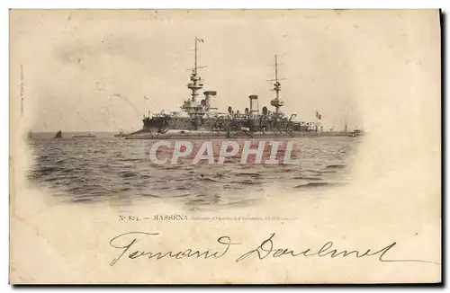 Cartes postales Bateau Massena