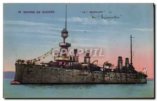 Cartes postales Bateau Le Montcalm