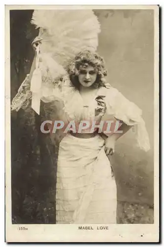 Cartes postales Theatre Mabel love