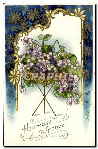 Cartes postales Fantaisie Fleurs