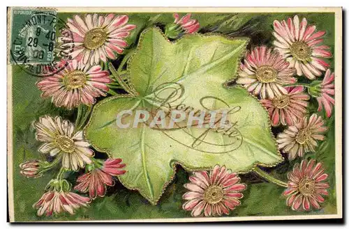 Cartes postales Fantaisie Fleurs