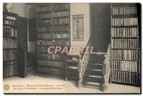 Cartes postales Bibliotheque Anvers Museum Plantin Moretus