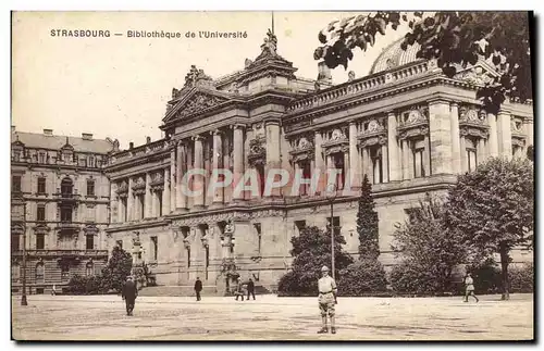 Cartes postales Bibliotheque de l&#39Universite Strasbourg