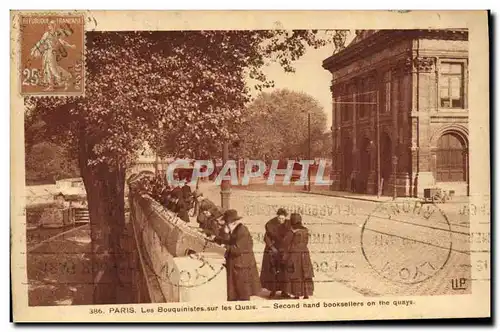 Cartes postales Paris Bouquinistes sur les quais