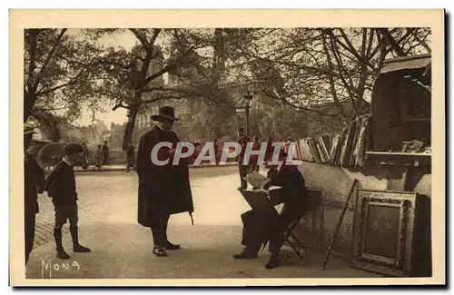 Cartes postales Paris Bouquiniste du Quai de la Tournelle