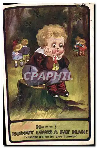 Cartes postales Fantaisie Illustrateur Enfant