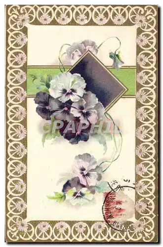 Cartes postales Fantaisie Fleurs