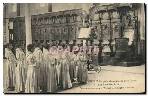 Cartes postales La Manecanterie des petits chanteurs a la Croix de Bois Rue Lecourbe Paris Colonie de vacances a