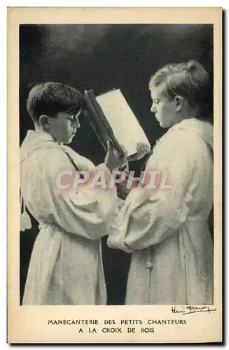 Cartes postales Manecanterie des Petits Chanteurs a la Croix de Bois Rue des Rigoles Paris