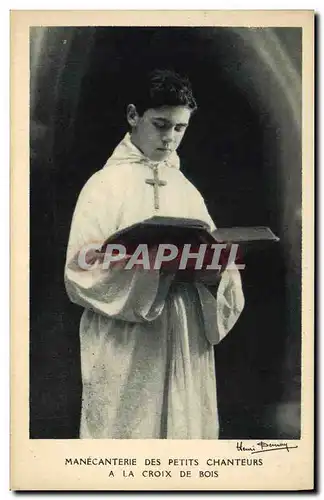 Cartes postales Manecanterie des Petits Chanteurs a la Croix de Bois Rue des Rigoles Paris