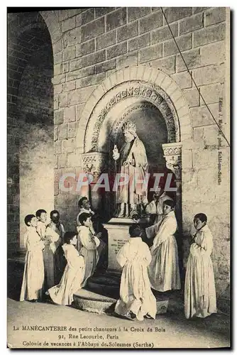 Cartes postales La Manecanterie des petits chanteurs a la Croix de Bois Rue Lecourbe Paris Colonie de vacances a