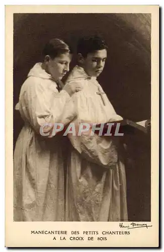 Cartes postales Manecanterie des Petits Chanteurs a la Croix de Bois Rue des Rigoles Paris