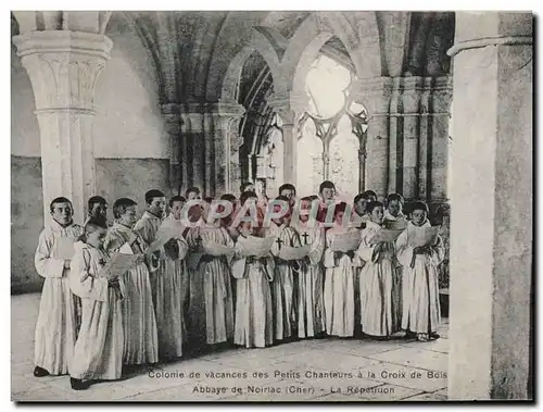 Ansichtskarte AK La Manecanterie des petits chanteurs a la Croix de Bois Rue Lecourbe Paris Colonie de vacances a