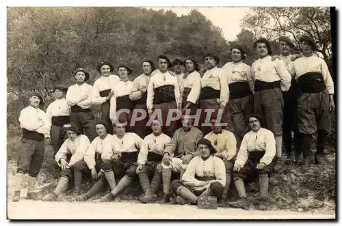 CARTE PHOTO 63eme batterie Militaria Chasseurs Alpins