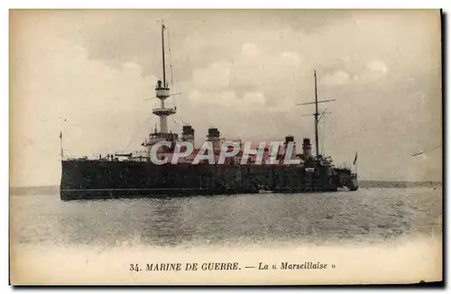 Cartes postales Bateau La Marseillaise