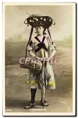 Cartes postales Femme Theatre Thermonde