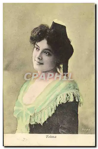 Cartes postales Femme Theatre Telma