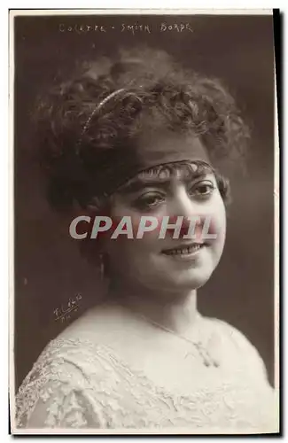 Cartes postales Femme Theatre Colette Smith Borde