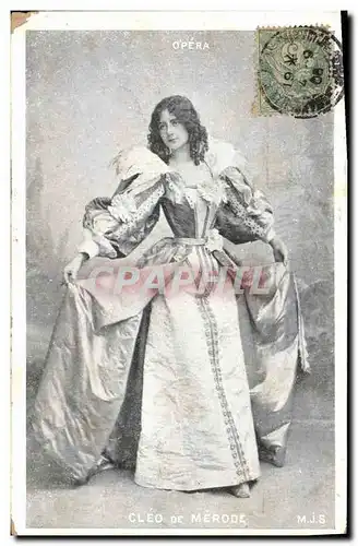 Cartes postales Femme Theatre Cleo de Merode Opera