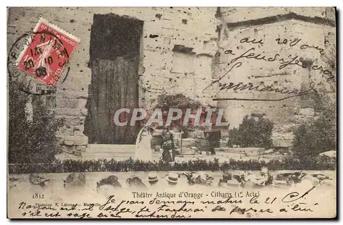 Cartes postales Theatre antique d&#39Orange Citharis