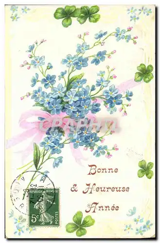 Cartes postales Fantaisie Fleurs