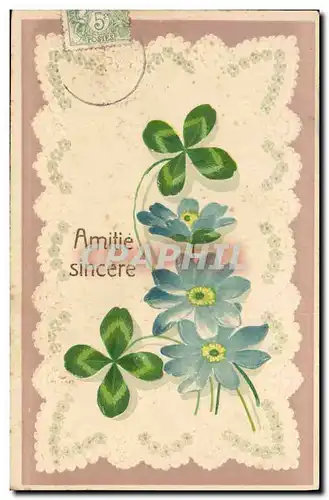 Cartes postales Fantaisie Fleurs