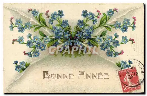 Cartes postales Fantaisie Fleurs