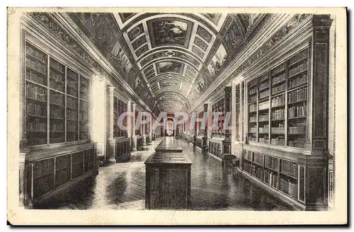 Cartes postales Bibliotheque Chateau de Fontainebleau Galerie de Diane