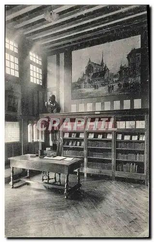 Ansichtskarte AK Bibliotheque Rouen Maison de Pierre Corneille